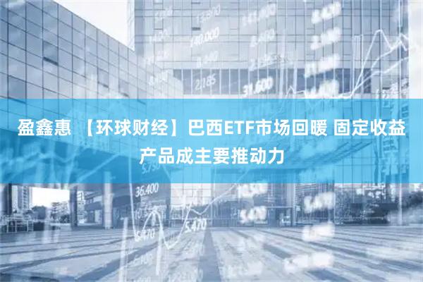 盈鑫惠 【环球财经】巴西ETF市场回暖 固定收益产品成主要推动力