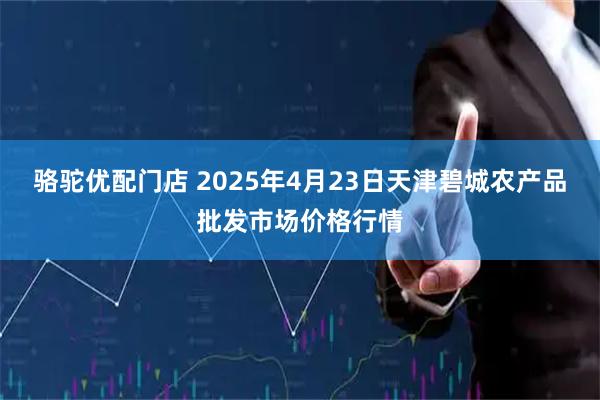 骆驼优配门店 2025年4月23日天津碧城农产品批发市场价格行情