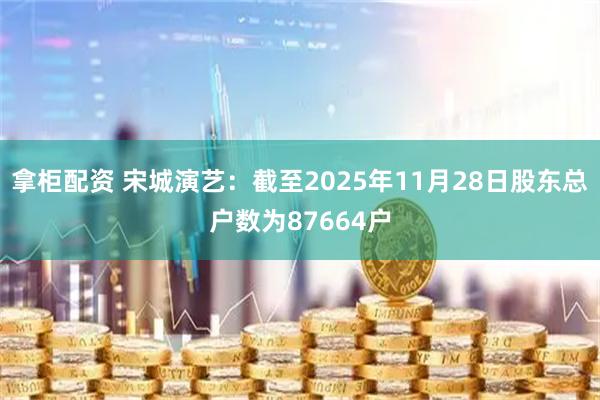 拿柜配资 宋城演艺：截至2025年11月28日股东总户数为87664户